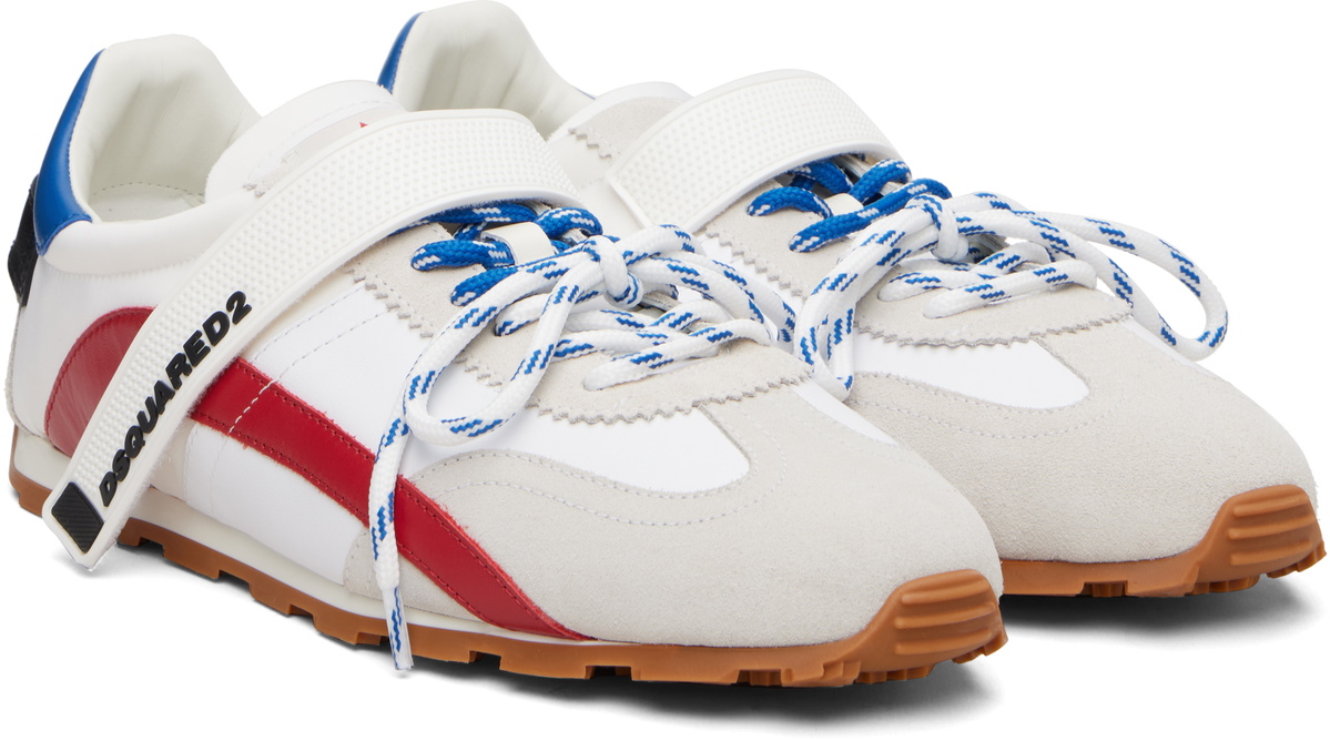 Dsquared2 White DC-642 Sneakers