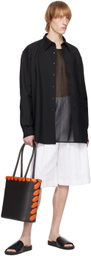 At.Kollektive Black Natacha Ramsay-Levi Edition Medium Braided Tote