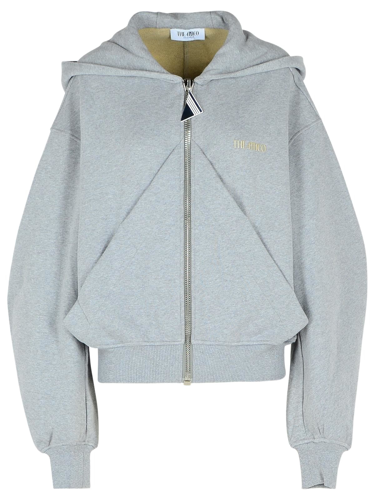 The Attico Faux shearling cardigan The Attico