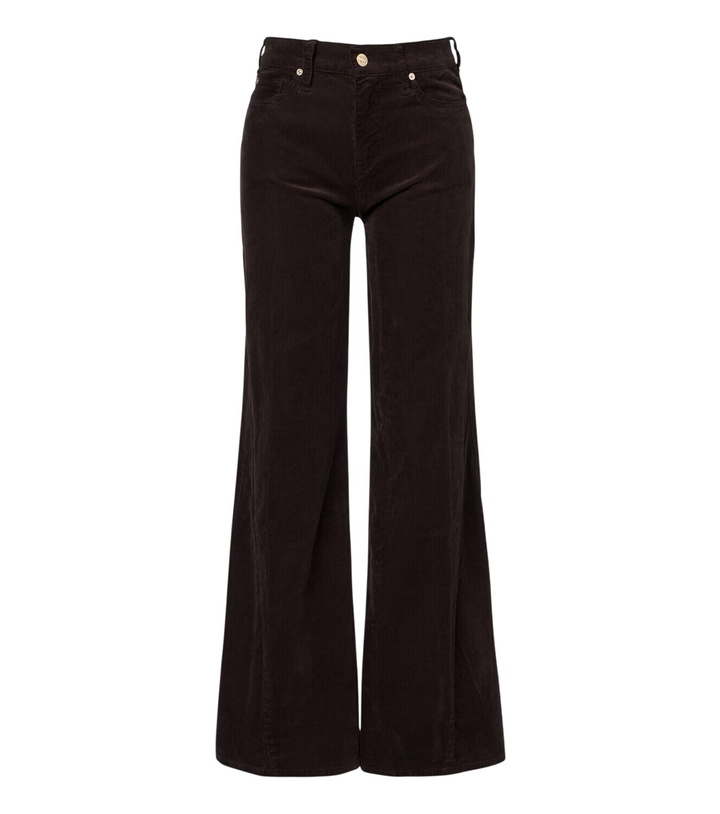 Photo: 7 For All Mankind Lotta cotton-blend corduroy flared pants