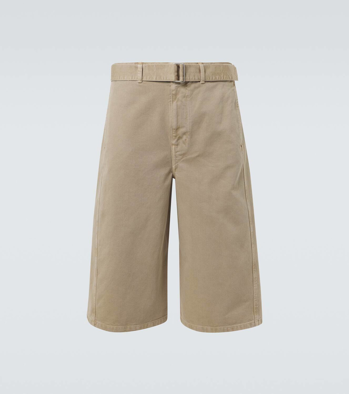 Lemaire Twisted denim shorts