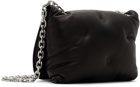 Maison Margiela Black Small Glam Slam Flap Messenger Bag