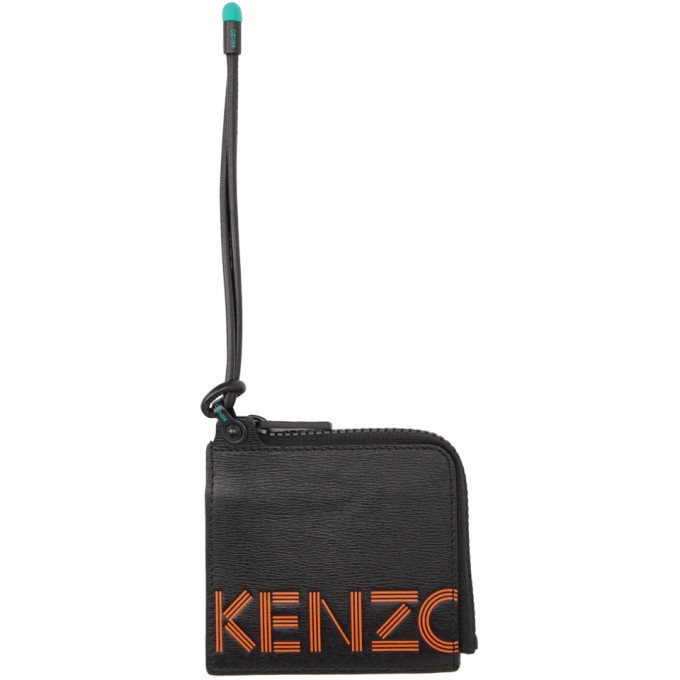 Photo: Kenzo Black Sport Logo Strap Wallet