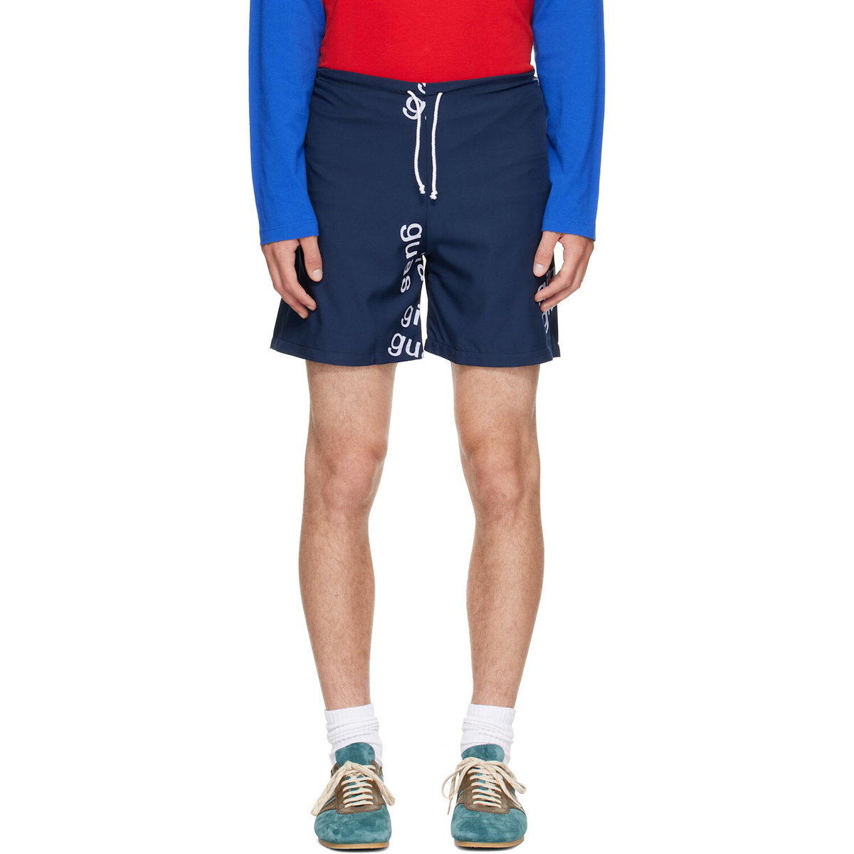 Gimaguas Navy Travel Shorts