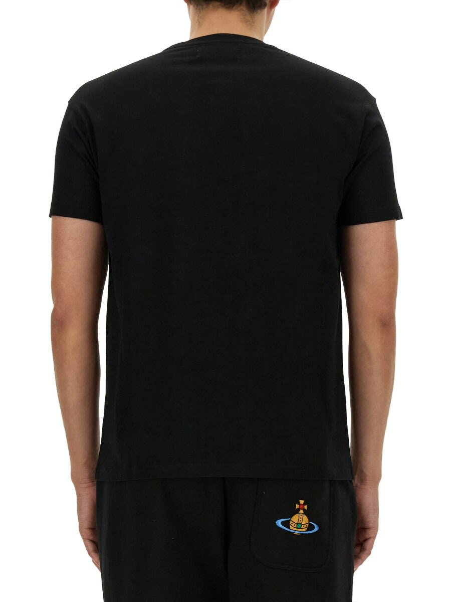 Vivienne Westwood T-shirt With Orb Embroidery