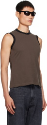 Our Legacy Brown Bro Tank Top
