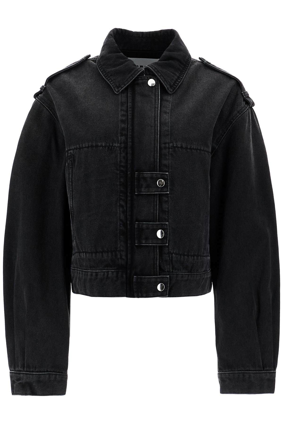 ISABEL MARANT ETOILE 'julie denim jacket Black Isabel Marant