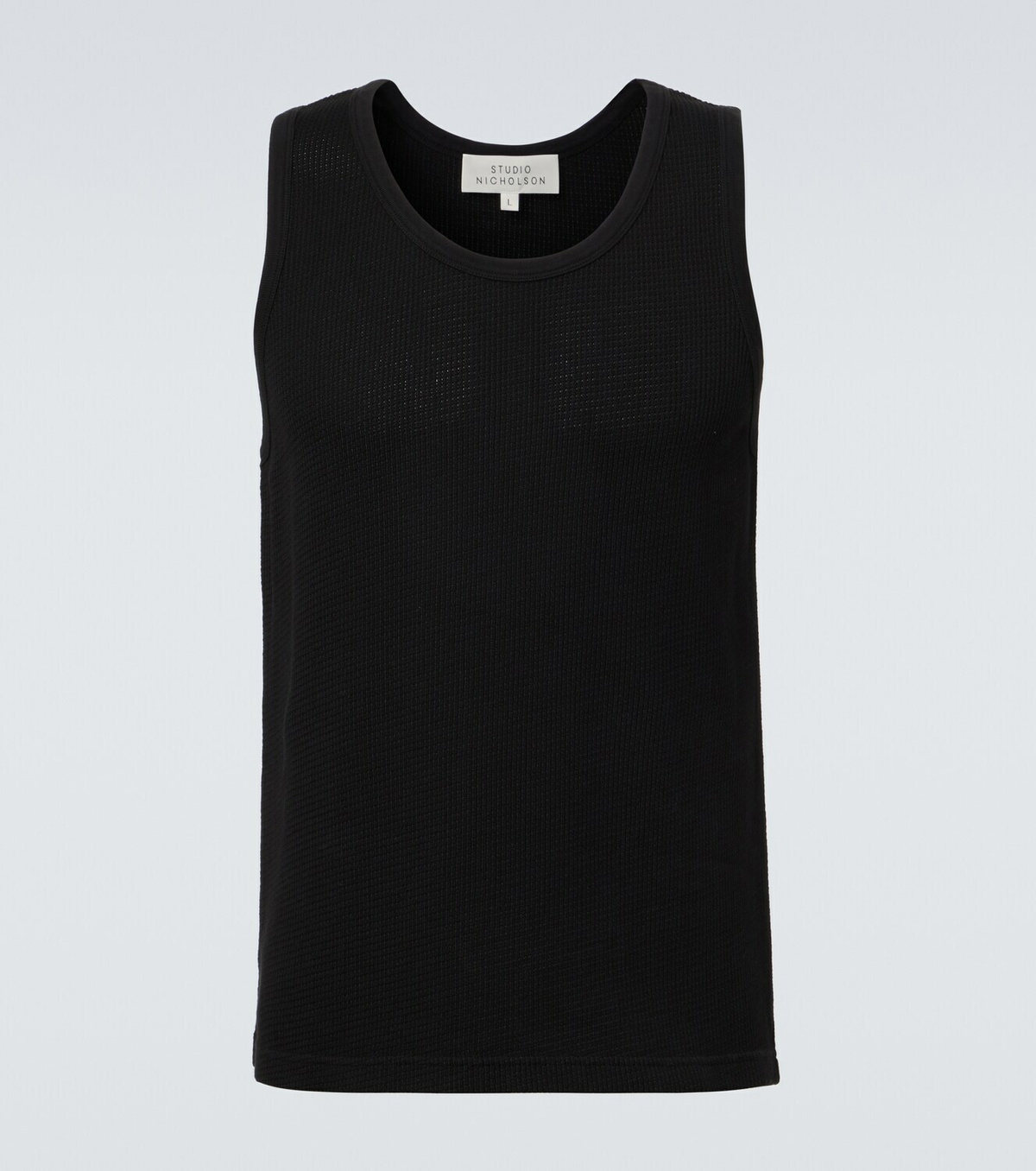 Studio Nicholson Razim cotton jersey tank top