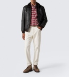 Eleventy Plaid cotton shirt
