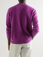 Massimo Alba - Kane Brushed Cashmere Sweater - Purple