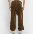Chimala - Wide-Leg Cotton-Corduroy Trousers - Men - Tan