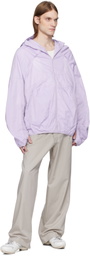 A. A. Spectrum Purple Hazma Shell Jacket