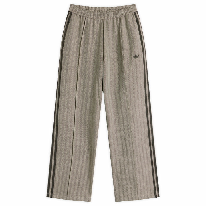 Photo: Adidas Women's Tweed Track Pant in Light Brown