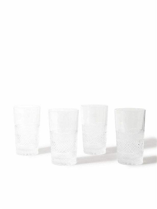 Photo: Soho Home - Huxley Set of Four Highball Crystal Glasses