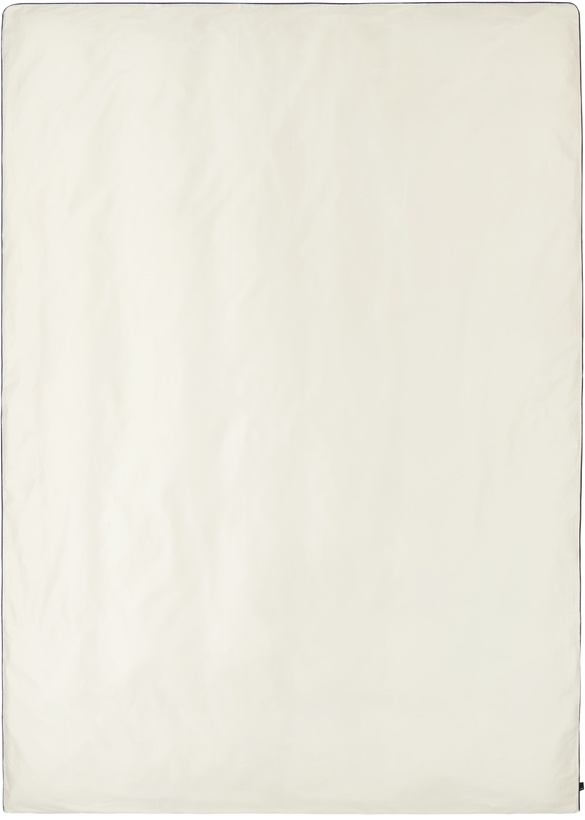Photo: HAY Off-White & Black Outline Duvet Cover