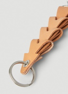 Construct Key Chain in Beige