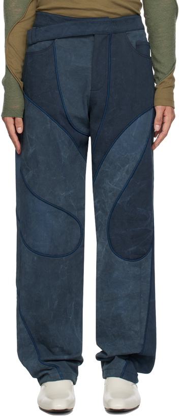Photo: Mainline:RUS/Fr.CA/DE SSENSE Exclusive Indigo Jeans