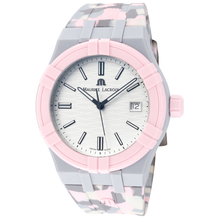 Photo: Maurice Lacroix Aikon Tide Camo Quartz White Dial Watch AI2008-2992Z-000-0