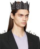 Givenchy Black Crown Bandana Headband