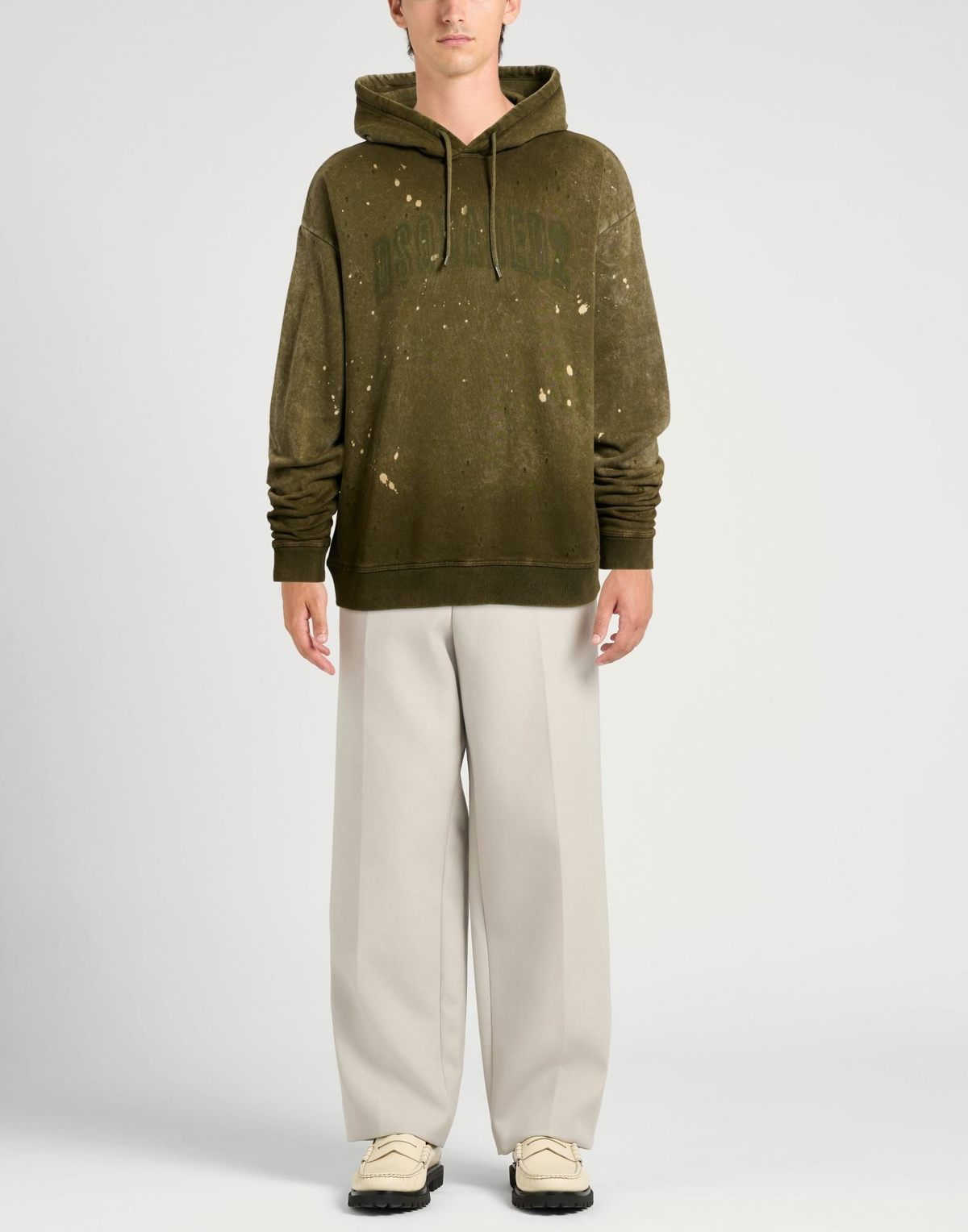 Dsquared2 Mens Sweatshirt Military in Green