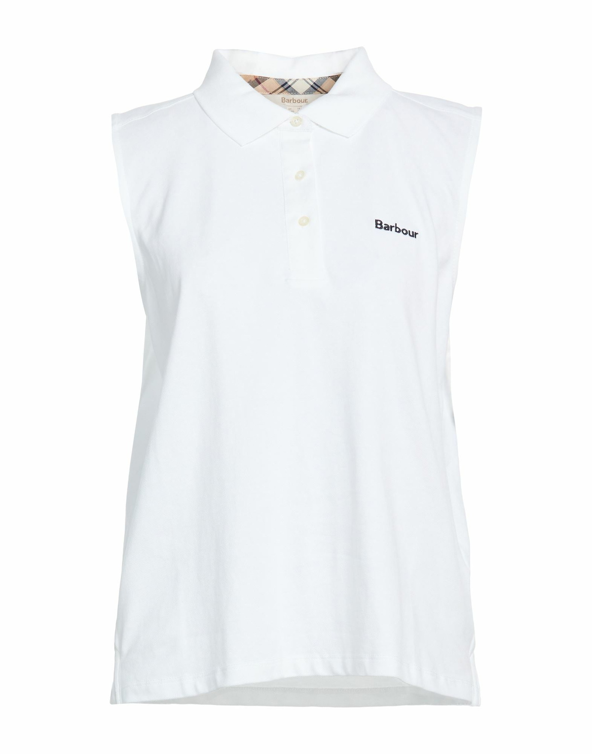 Barbour Womens Polo shirt in White