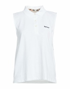 Barbour Womens Polo shirt in White