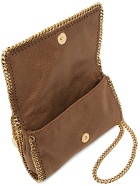 Stella McCartney Brown Falabella Clutch Shoulder Bag