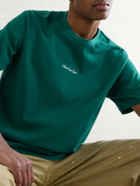 Aimé Leon Dore - Logo-Embroidered Cotton-Jersey T-Shirt - Green