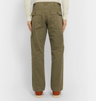 RRL - Cotton-Herringbone Trousers - Green