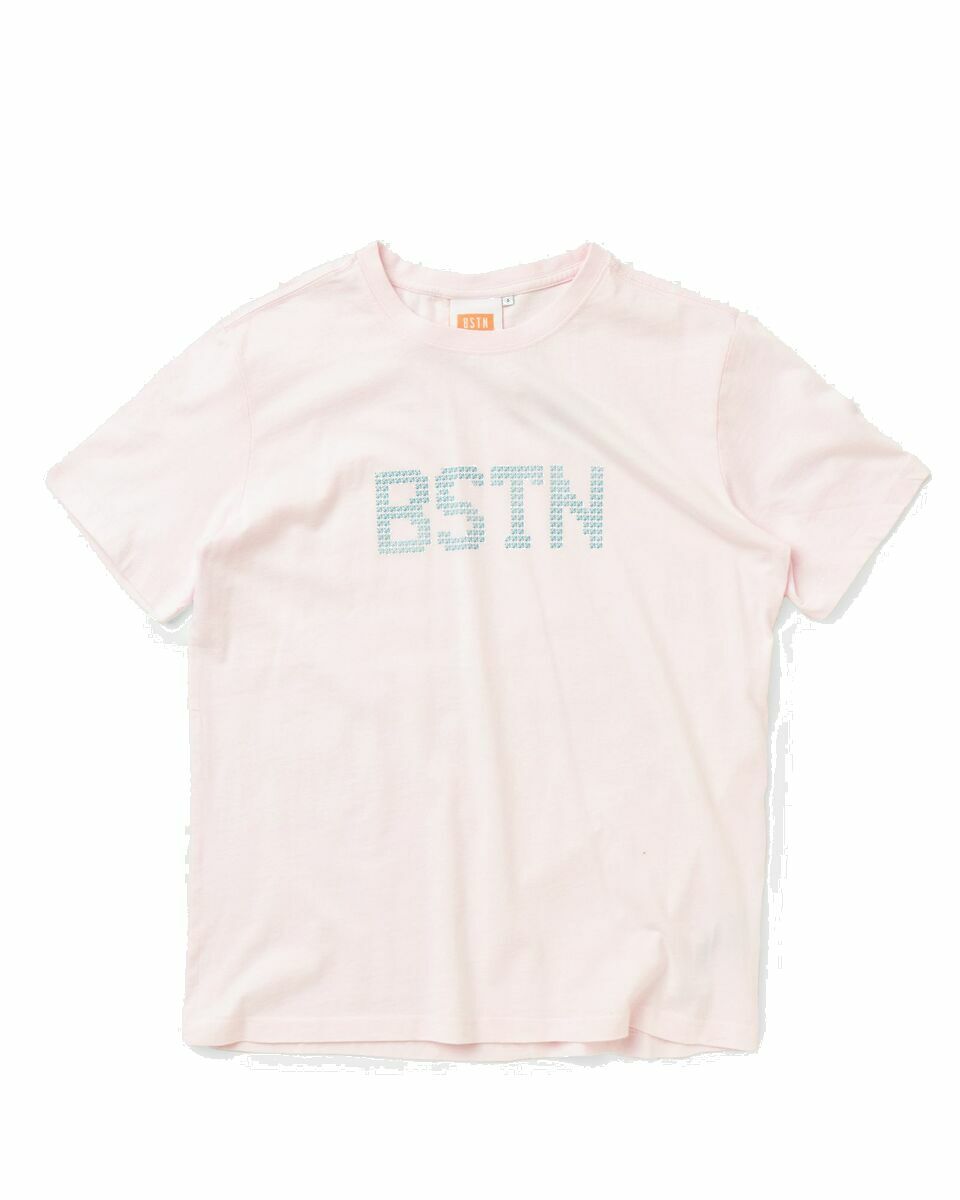 Photo: Bstn Brand Zvarosekey Tee Pink - Womens - Shortsleeves