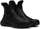 Eckhaus Latta Black Sneaker Chelsea Boots