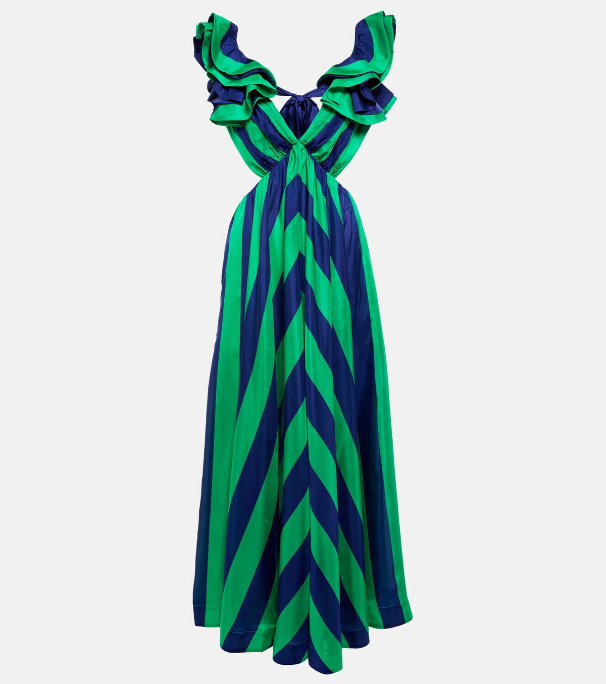 wrap maxi dress pink The Rosanna Maxi Wrap Dress (Pink/Red)