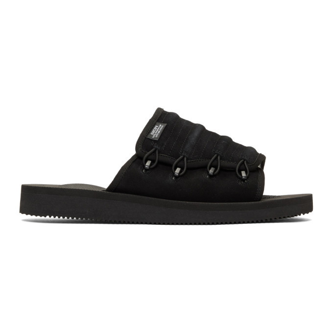 Photo: Suicoke Black Sherpa Mura-Mab Sandals