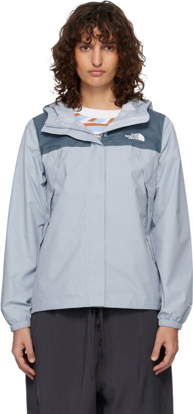 Photo: The North Face Blue Antora Rain Jacket