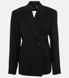 Mugler - Open-back blazer