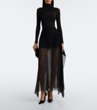 Wolford Infinite Wrap sheer bodysuit