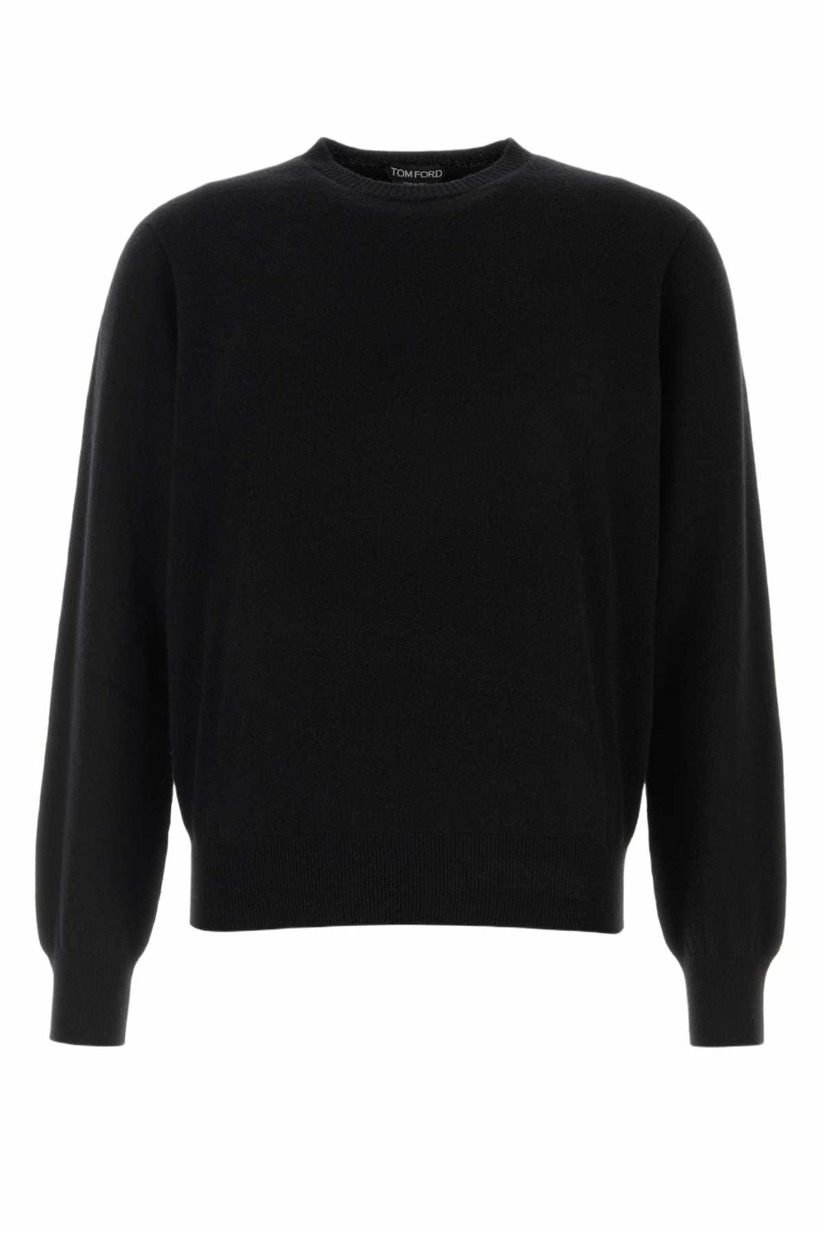 【送料&関税込】Tom Ford Ribbed Sweater TOM FORD - Slim-Fit Ribbed Silk-Blend Henley Sweater - Brown