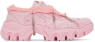 Rombaut Pink Boccacio II Harness Low-Top Sneakers