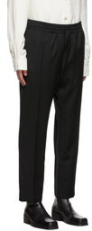 Tom Wood Black Wool Trousers