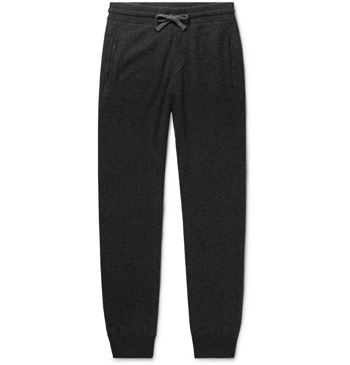 Photo: James Perse - Tapered Baby Cashmere Sweatpants - Men - Charcoal