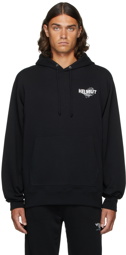 Helmut Lang Black Skewed Hoodie