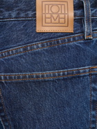 TOTEME - Classic Denim High Rise Straight Jeans