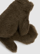 MAX MARA Lvr Exclusive Ombrato Teddy Gloves