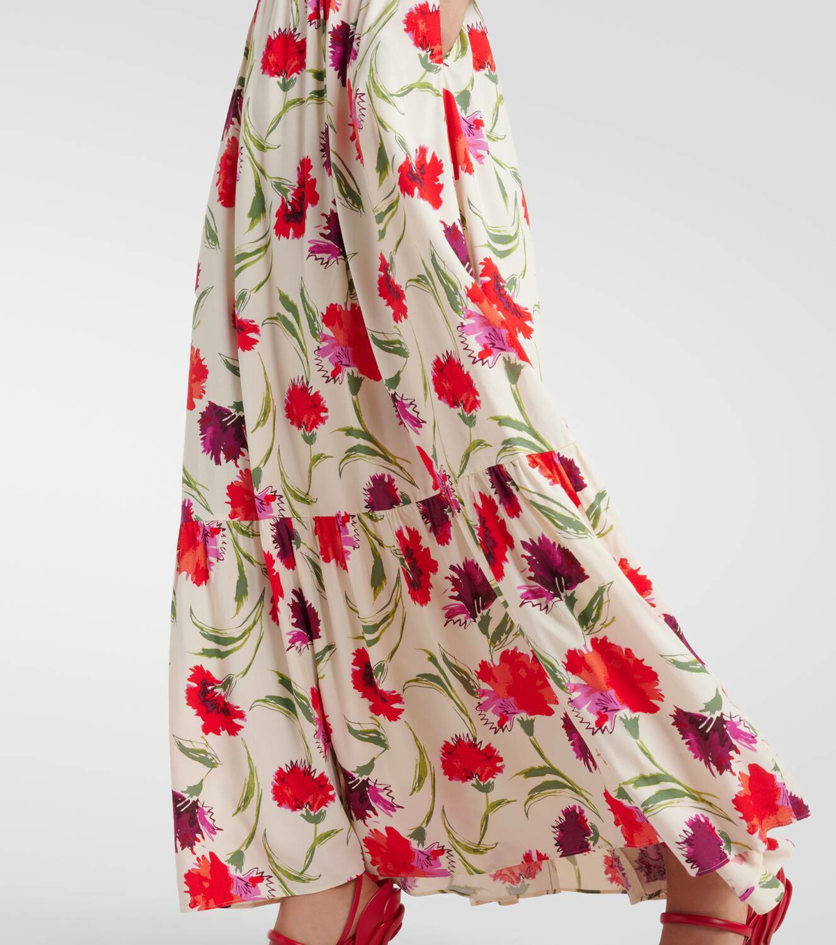 Diane von Furstenberg Etta floral maxi dress Diane von Furstenberg