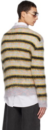 Marni Multicolor Striped Sweater