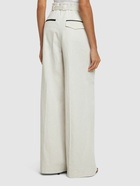 PROENZA SCHOULER Dana Tailored Cotton & Linen Pants