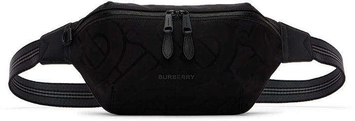 Photo: Burberry Black Monogram Sonny Belt Bag