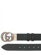 GUCCI - 4cm Gg Marmont Reversible Wide Belt