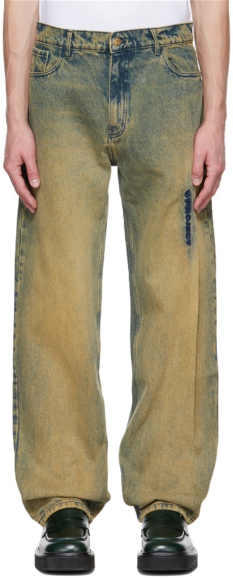 Photo: Y/Project Beige Pinched Jeans