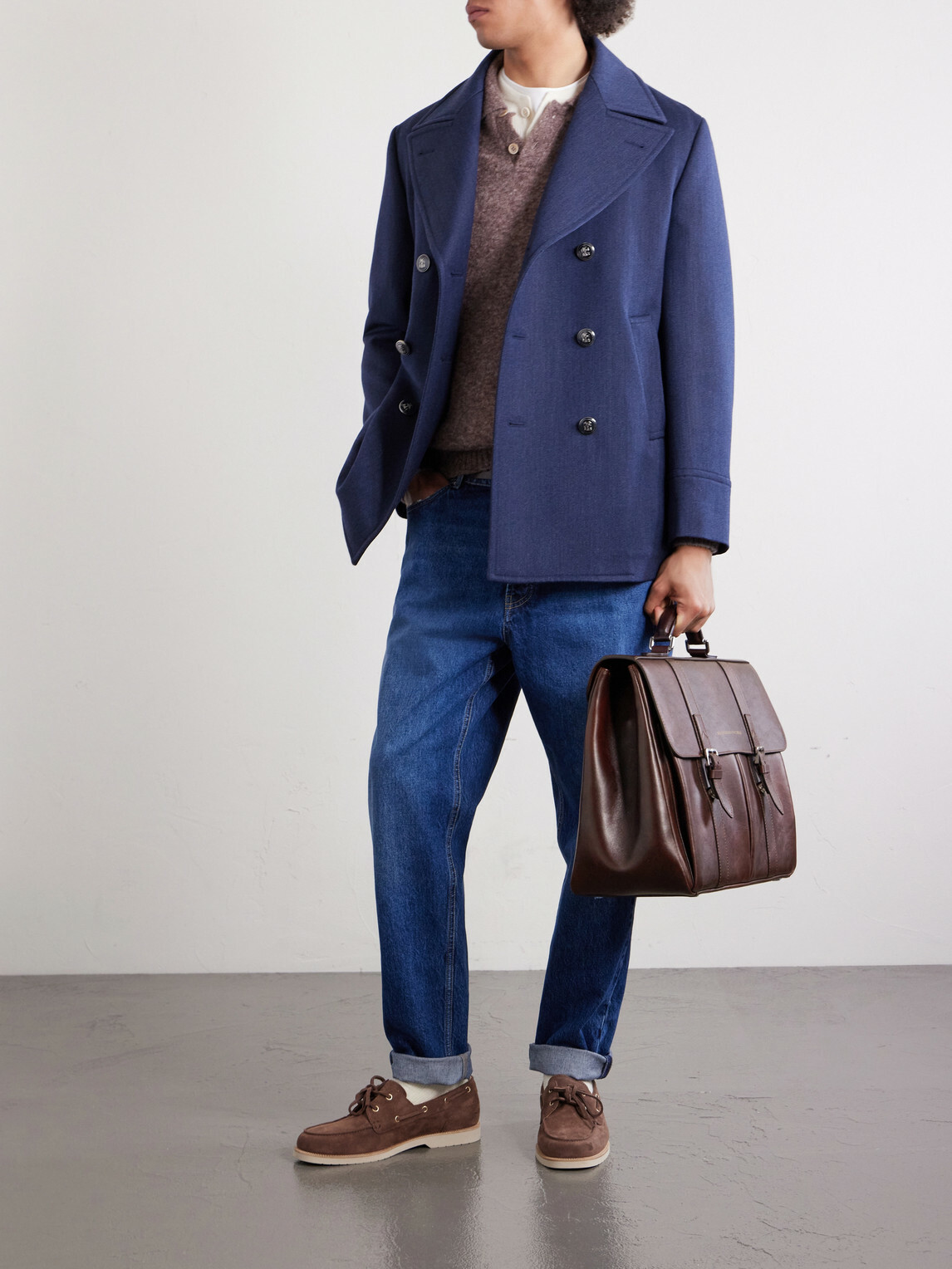 Brunello Cucinelli - Leather Briefcase
